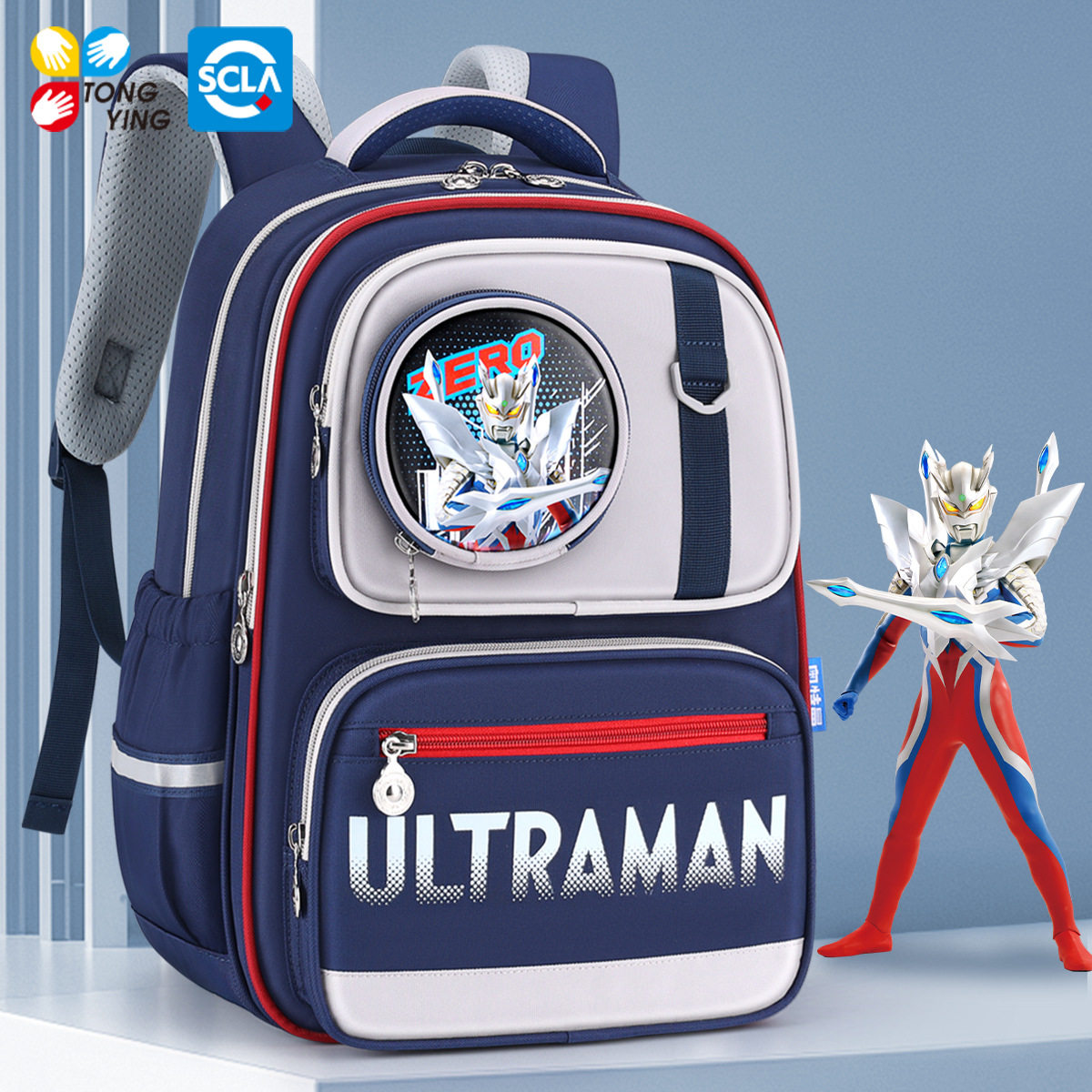 书包男小学生儿童一年级男童护脊减负超轻奥特曼男孩背包2026新款