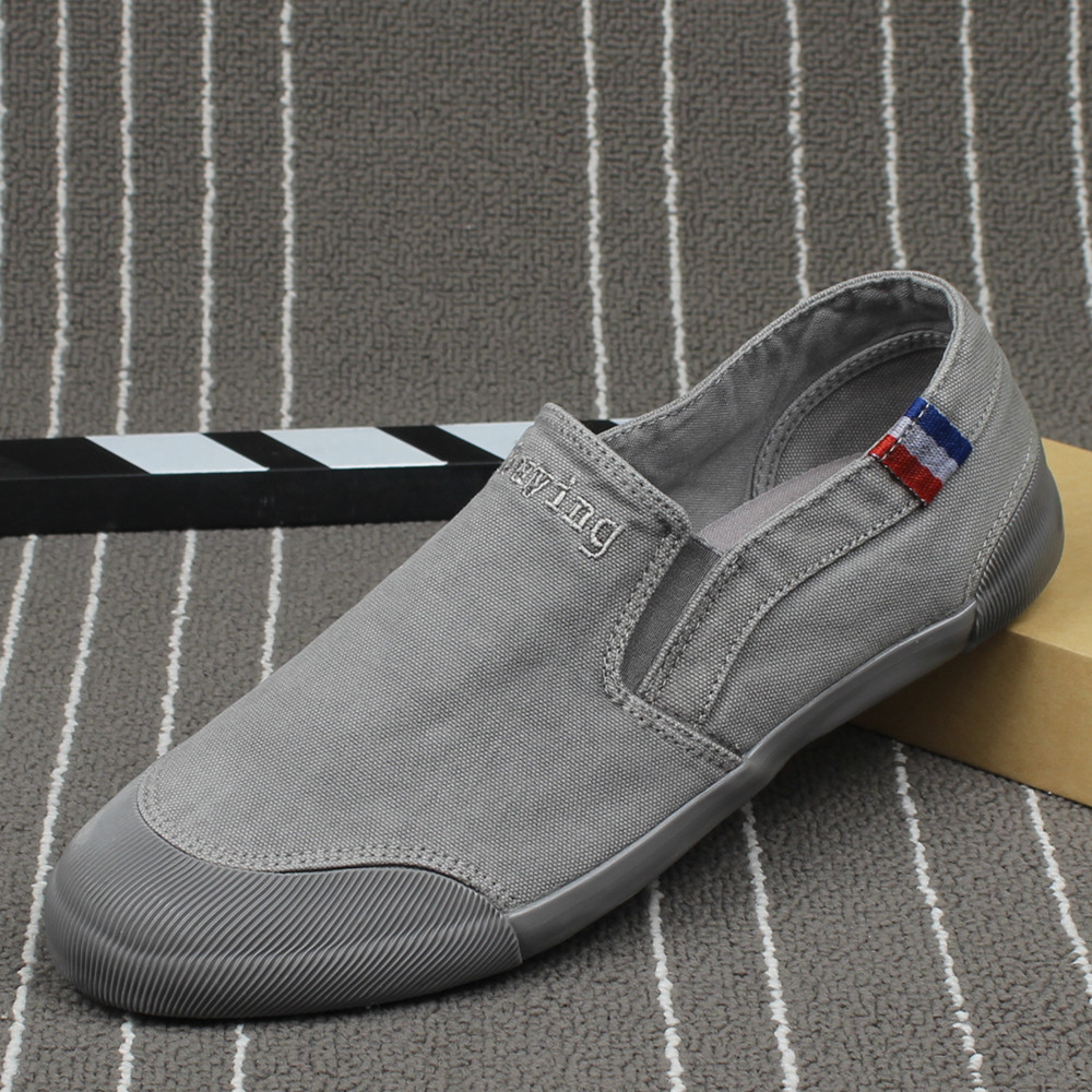 bby男鞋春夏透气一脚蹬懒人