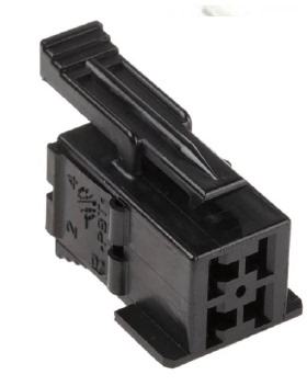 929504-1国产汽车护套50022-4Y-2 4孔接插件