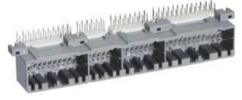 174915国产汽车PCB针座30055-76AW-6 76P连接器胶壳接插件