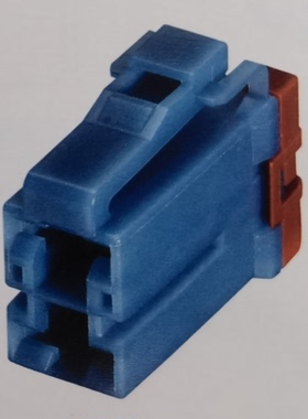 朗森国产护套70020-2Y-5 2孔接插件 线端