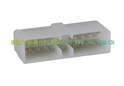 171363-1国产汽车PCB针座50060-17A 17P连接器胶壳接插件护套