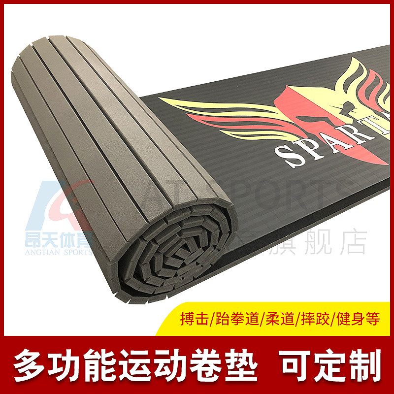 运动卷垫散打格斗舞蹈摔跤练功跆拳道场馆垫武术搏击柔道地垫健身