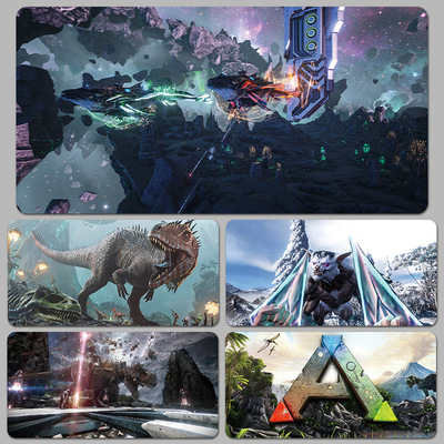 方舟生存进化鼠标垫ARK Survival Evolved游戏周边动漫超大键盘垫