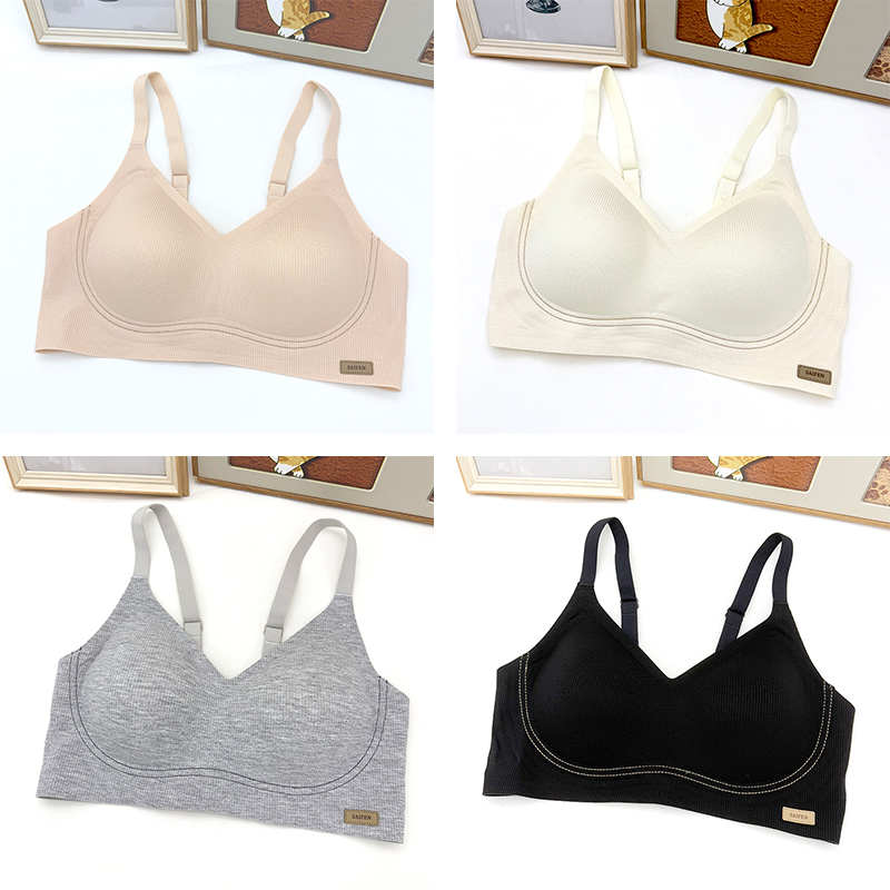 薄款果冻胶聚拢防下垂无痕内衣女