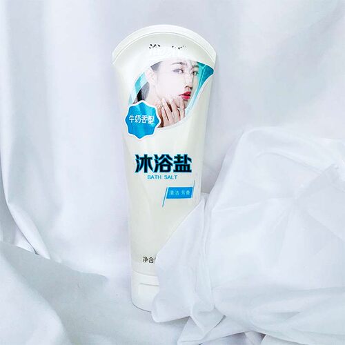 奶浴盐瓶装浴之轩牛奶香型沐浴盐清洁芳香膏体磨砂湿盐补水按摩盐