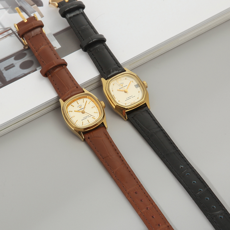 老简约女款手动库存全新机械表