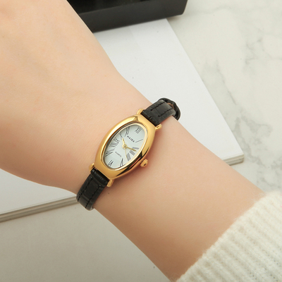 海达复古简约女罗马数字镀金