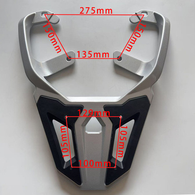 踏板车铃木优雅后铁架乐至QS110T后货架载物架UR110小海豚尾箱架