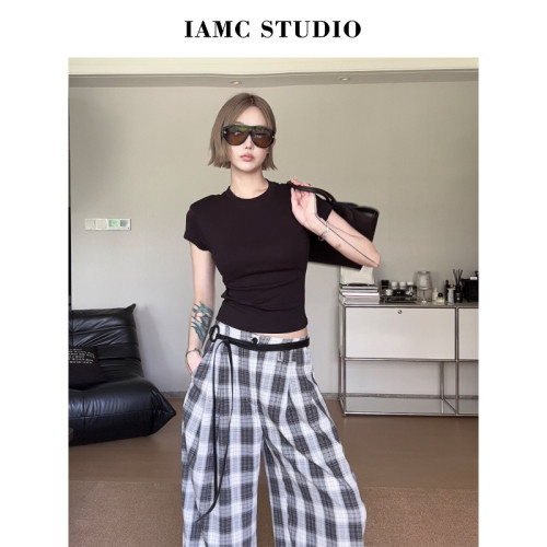 IAMCPLUS 2026SS 下摆开口T恤