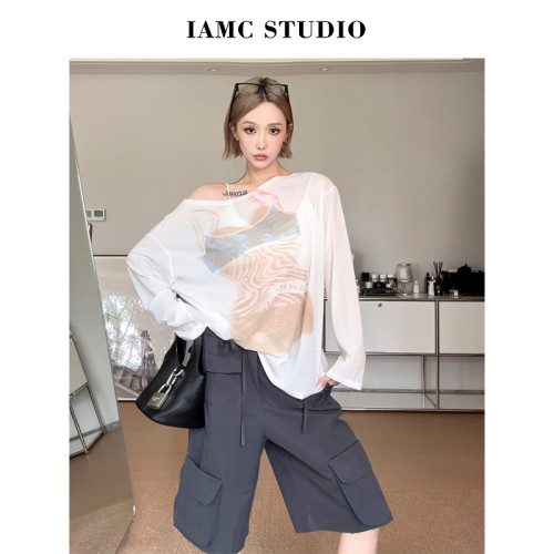 IAMCPLUS 2026SS 小众趣味印花上衣