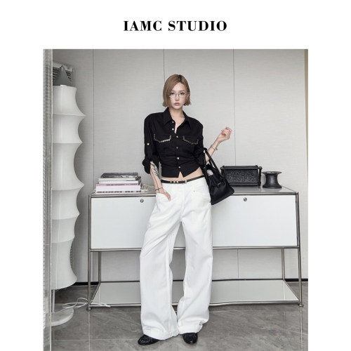 IAMCPLUS 2026SS 极简牛仔裤
