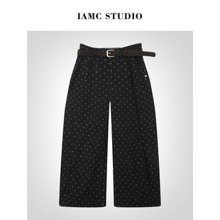 加厚波点裤 IAMCPLUS 2025AW
