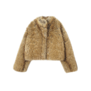 IAMCPLUS 仿皮草毛毛外套 2025AW