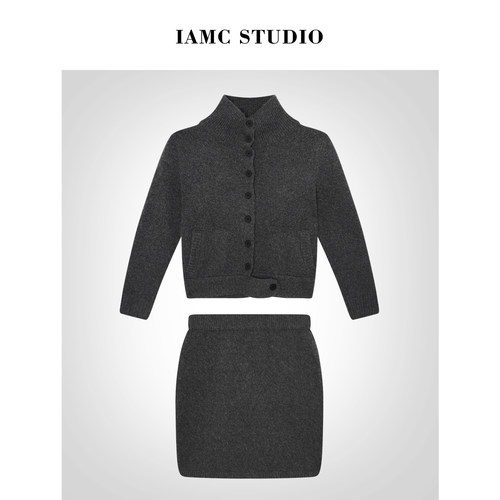 IAMCPLUS 2025AW 两件套针织套装