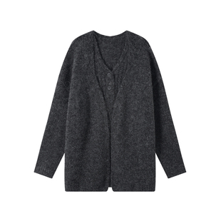 IAMCPLUS 羊毛针织毛衣2件套 2025AW