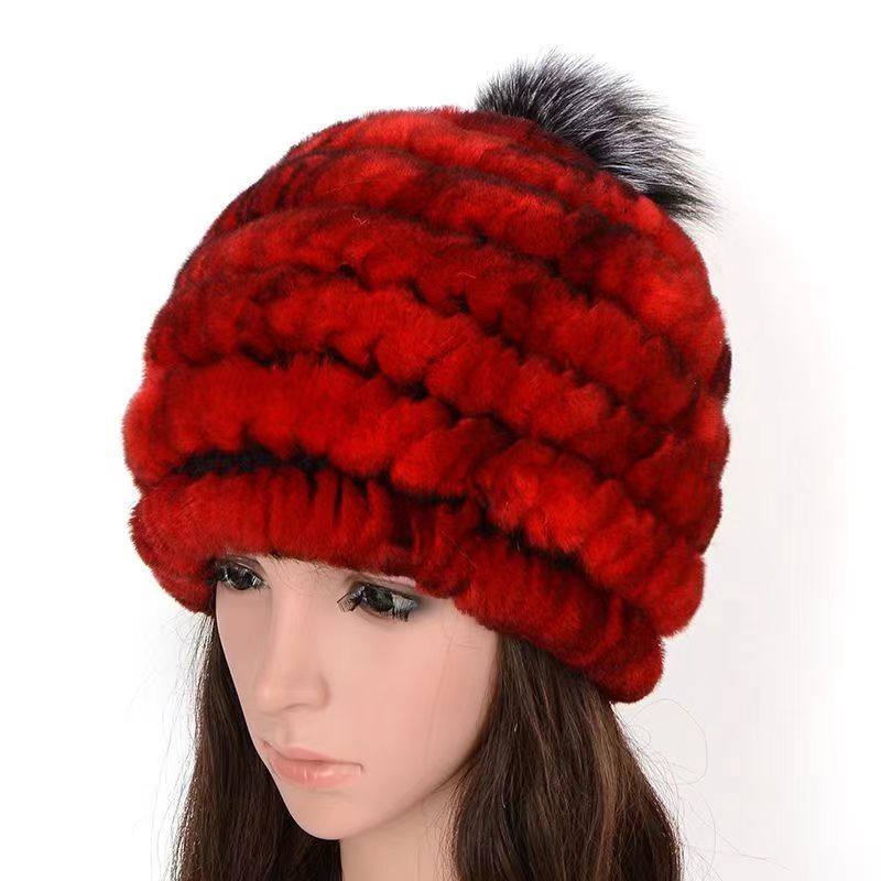 獭兔皮草编织帽子秋冬女士韩版时尚加厚抗风保暖公主帽,服饰配件/皮带/帽子/围巾,帽子,淘宝优惠券,粉丝福利购,淘宝优惠卷