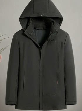 水貂内胆男士派克服活里活面皮草