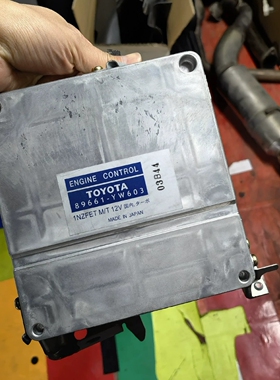 适配丰田 vitz rs TURBO电脑板1nz-fet  TRD电脑89661-YW603编程