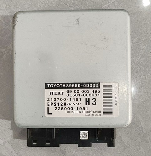 适配丰田转向电脑板89650-0D333拆车件编程匹配维修