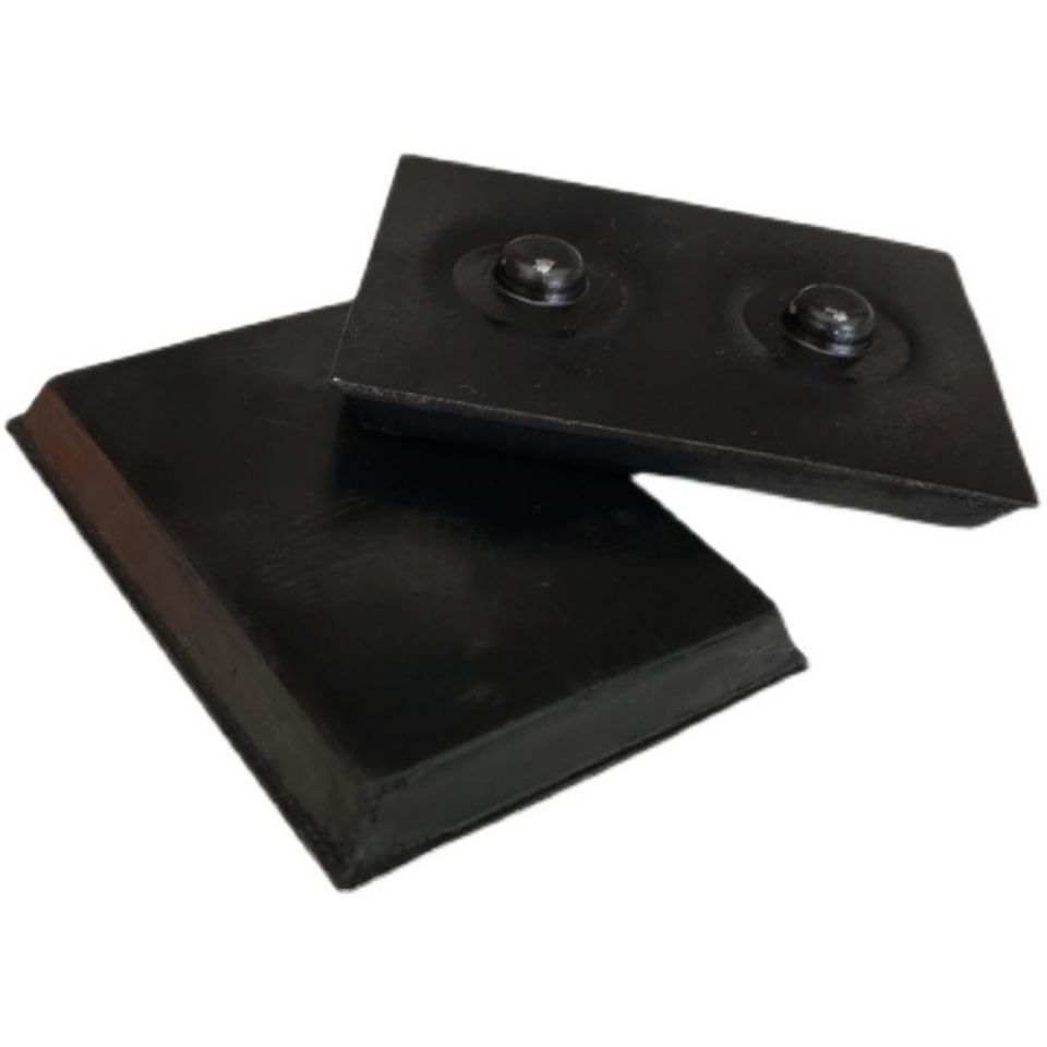 德龙新M3000豪沃解放J6J6P前钢板橡胶垫片前弓板减震垫配件缓冲块