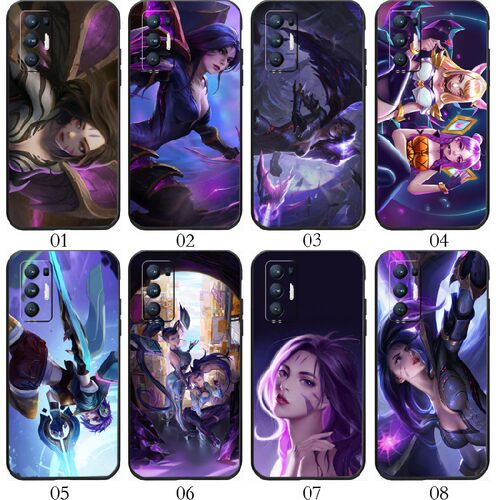 英雄联盟LOL卡莎 适用 红米 Note 9 4G/10 pro/Note 11 SE/K50 至尊/K60/realme V5/x7/V15/Q2/Q3/手机壳