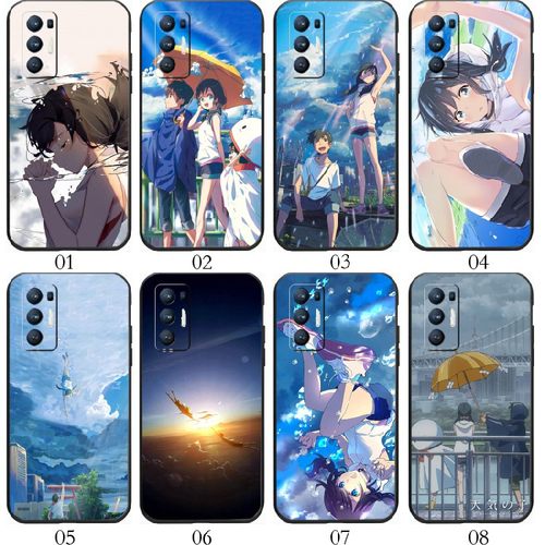 天气之子 适用 iQOO?Z6/5 SE/Neo 5S/Z5/Neo3/pro/Z3/Z1/U1/U1x/U3x/Z1x/小米10S/10至尊/realme x7手机壳