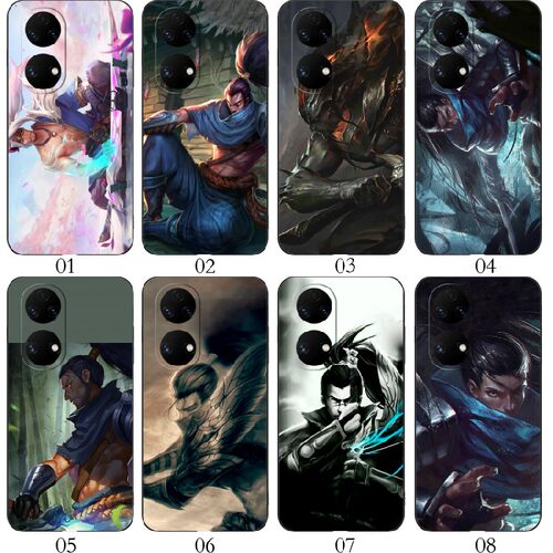英雄联盟亚索 适用 红米 Note 11T Pro+/一加 Nord N20/12T/iQOO Z7i/OPPO A1 活力版/一加 Ace 2V手机壳