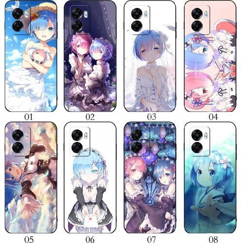 雷姆拉姆 适用iQOO Z8/Neo6 SE/Z7/Z6/U5/11 Pro/11S/10/9/8/Neo8/Neo7/红米 12/12R/realme V30t/手机壳