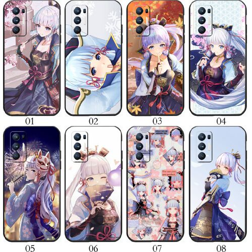 原神 神里绫华 适用 iQOO Z6/5 SE/Neo 5S/Z5/Neo3/pro/Z3/Z1/U1/U1x/U3x/Z1x/小米10S/10至尊/realme手机壳