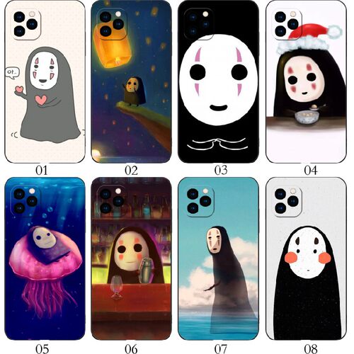 千与千寻无脸男 适用iPhone苹果 15/13 Pro/14 Max/12 mini/11/Plus/XS/XR/X/8/7/6/5/红米Note 12/12手机壳