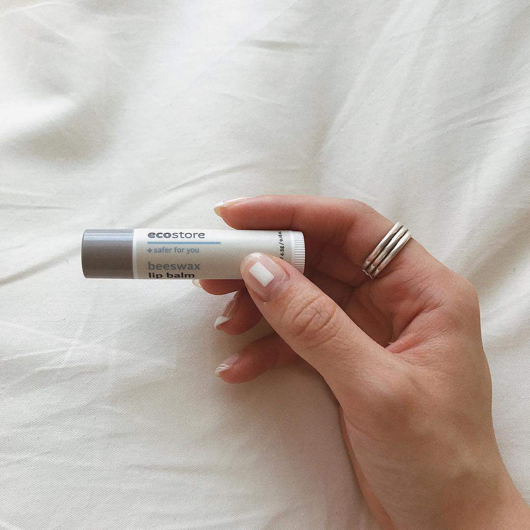 [上海现货]ecostore宜可诚天然蜂蜡润唇膏 无色补水保湿 孕妇宝宝