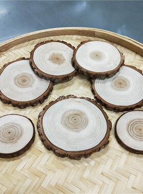 diy拍摄道具手绘画小木桩