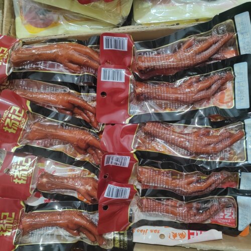 包邮杨记香卤鸡爪35g*30支杨记佬味真柠檬味鸡爪多味鸡爪杨记鸡爪