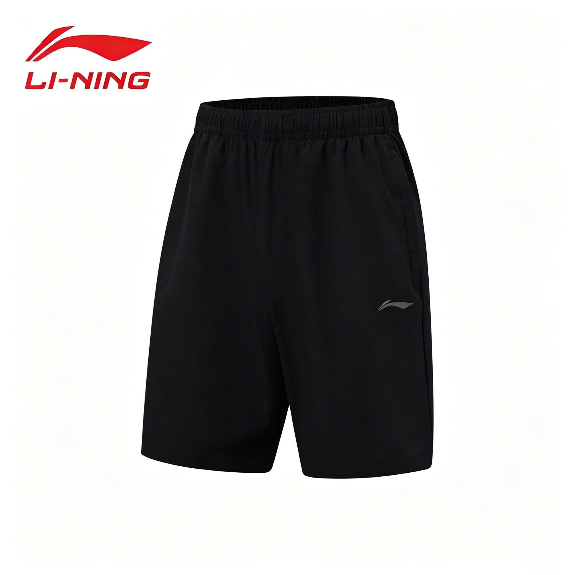 LINING李宁正品2026夏季男子运动运动休闲短裤裤子AKSW133-5