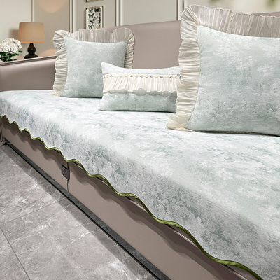 沙发垫2025新款四季防滑现代客厅布艺直排可拆洗皮坐垫套罩巾定制