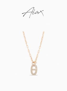 AIAX出游季小众金色项链