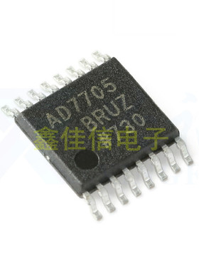原装正品 AD7705BRUZ-REEL7 TSSOP-16 16位Σ-Δ模数转换器(ADC)