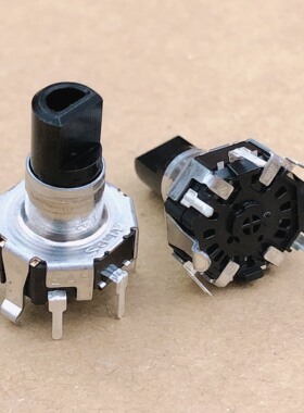 日本ALPS编码器EC12D1524403带开关30位15脉冲电位器编码轴长17.5