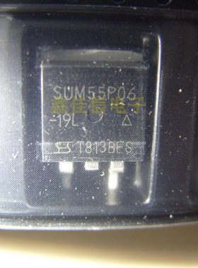 SUM55P06-19L-E3 场效应管 P沟道 55A 60V TO-263 55P06 只做原装