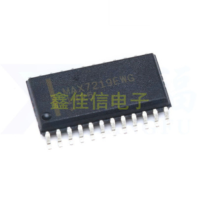 原装正品 贴片 MAX7219EWG SOIC-24 LED驱动芯片 8-Digit SPI接口