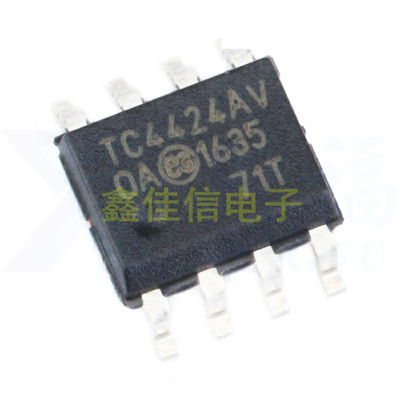 原装正品 TC4424AVOA713 封装 SOP-8 MOSFET 双路驱动器芯片