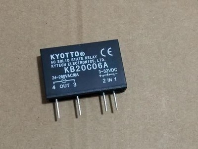 全新原装正品 KYOTTO台湾凯优特固态继电器KB20C06A现货库存