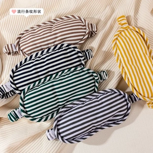 简约纯棉条码 睡眠专用眼罩无压眼挡光家居户外旅行源头