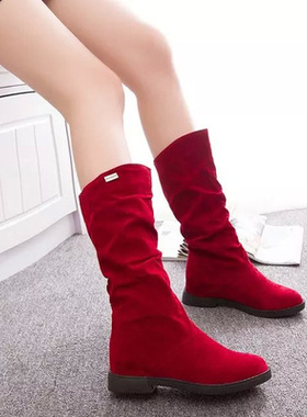 Winter Warm high long snow boots women's shoes 女式雪地靴