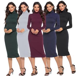 dresses women bodycon Autumn party size dress 秋冬连衣裙 big