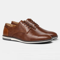 Retro men's plus-size polished leather shoes Summer men's plus size leather shoes thumbnail 8