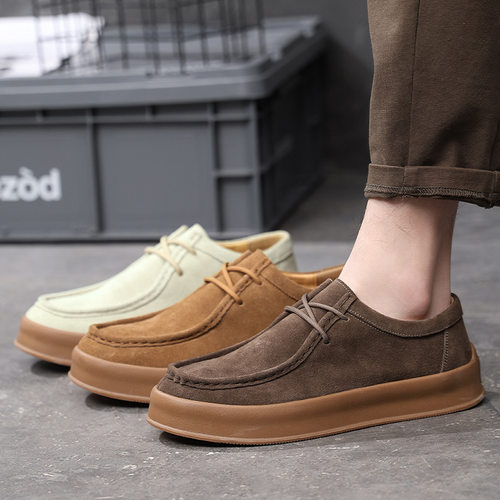 Non slip lace up casual board shoes men 男鞋防滑低帮板鞋
