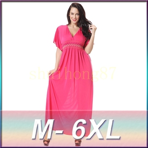 2016 New women sexy big size evening dress 6XL 大码连衣裙女