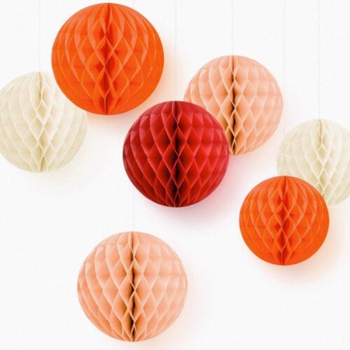 25cm蜂窝球派对节日装扮用品10inch Party Paper Honeycomb Balls